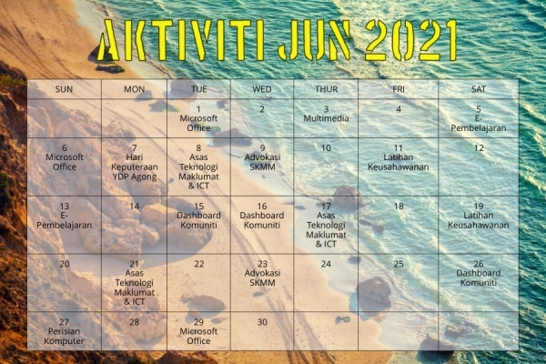 Aktiviti Jun 2021